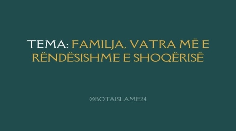 Komuniteti Mysliman i Shqipërisë shpërndan temën e hutbes së xhumasë